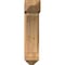 Ekena Millwork Thorton Arts and Crafts Smooth Bracket w/ Offset Brace, Western Red Cedar, 7 1/2"W x 20"D x 32"H BKT0806X20X32THR03SWR - alternate 3